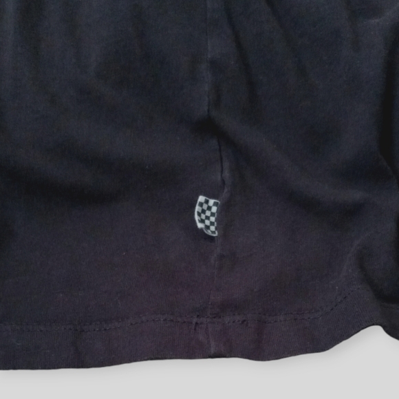 VANS OFF THE WALL 1966 SKULL GRAPHIC MEN'S SHORT-SLEEVE BLACK T-SHIRT. SIZE M - Picture 9 of 12